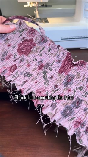 Chelsey:) on Instagram: "This was a lot easier than I anticipated! Try it;) #sewing #handmade #dress #shirring"