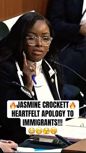 Jasmine Crockett Issues Heartfelt APOLOGY to Immigrants
