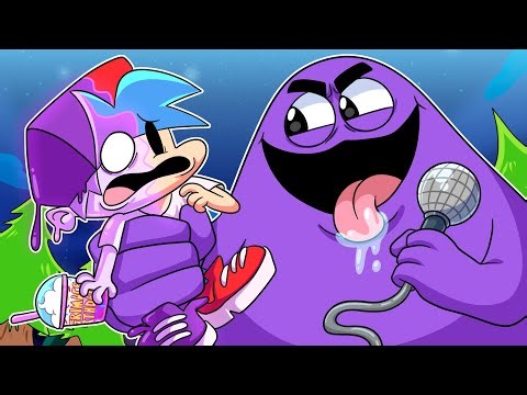 GRIMACE SHAKE Vs. BOYFRIEND! Friday Night Funkin Animation