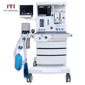 [Hot Item] Mt Medical Medical ICU Anaesthesia Equipment 15 Inch Color Screen Trolley Anesthesia Machine