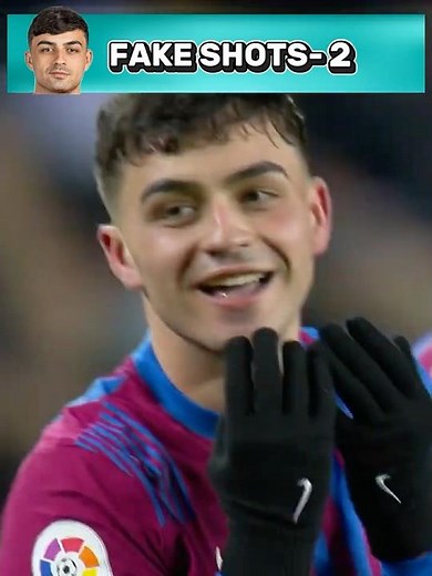 PEDRI 10/10 FAKE SHOTS+GOALS😮