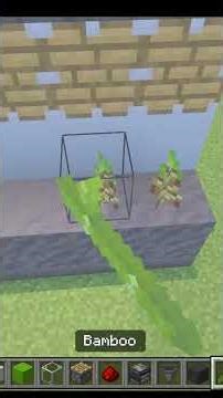 Stick Farm #minecraft #minecraftguide