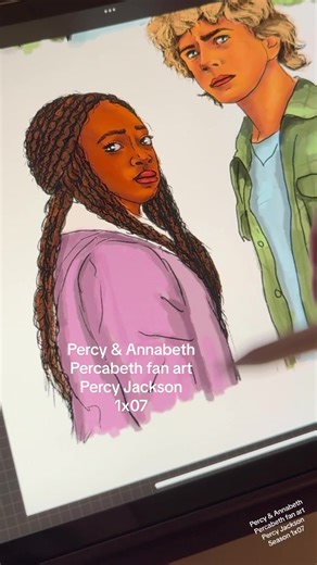 Percabeth Fan Art: Episode 1x07 Highlights