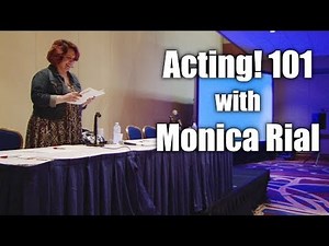 Acting 101 with Monica Rial - Anime USA 2018