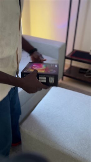 I really like the tv immersion lights. They change the whole viewing experience. #immersion #tvlights #tvbacklight