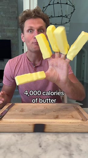 Butter fingers #foodtok #food #mukbang #butter #challenge #funny #fyp #trending #viral #foryou