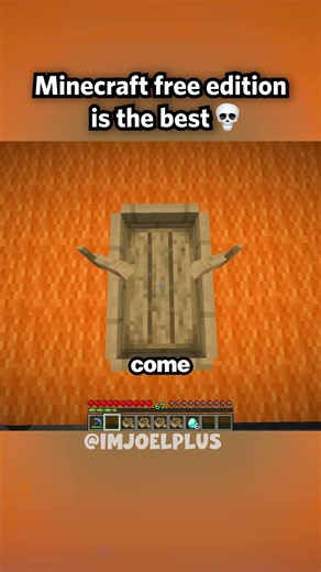 Minecraft free edition 💀