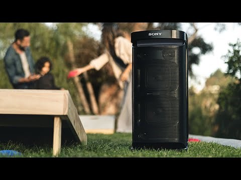 Sony SRS-XP700 Portable Bluetooth Speaker Overview