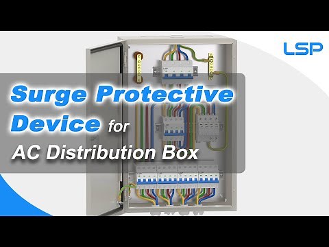 AC Surge Protection Device SPD Installation for Distribution Box, Switchgear, Industrial, Commercial