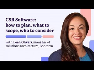 CSR Software: How to Plan, What to Scope, Who to Consider | Bonterra Strategic Philanthropy