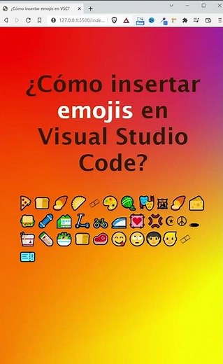 How to insert EMOJIS 😉👋🐤🔥🌯🚀 in Visual Studio Code?