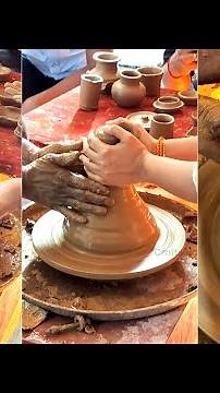 Clay Pot Making Process | How to Make Clay Pots | #Claypotcraft | #claypotmaking | Crafts Now