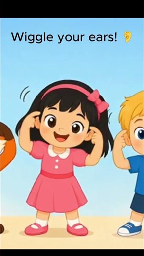 Wiggle your ears with Lumi! 👂 | Body Parts Song | Lumi World 🦊