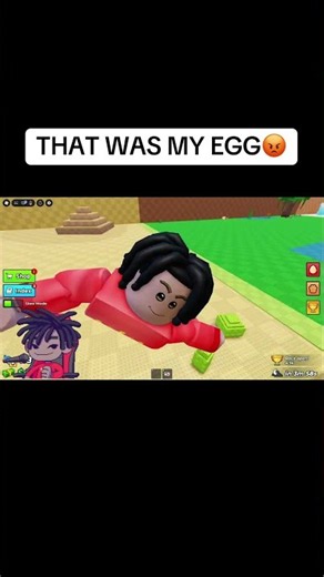 That was my egg😡 #shorts #roblox #stealanegg