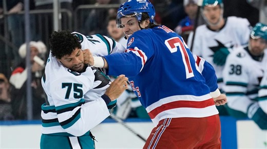 Back from injury, Rangers' Matt Rempe says he won't be deterred from dropping gloves