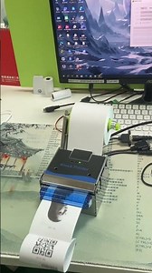 The 80mm embedded printer features a compact design and supports thermal printing #embeddedprinter