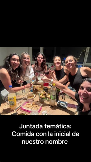 Juntada Temática: Comida con la Inicial de Nuestro Nombre