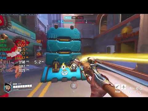 Overwatch 2 / OW 2 - Ryzen 5 5600x + RTX 4060 Ti - 1080p Max & Low Settings - Benchmark Fps Test