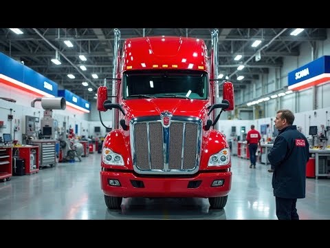 Worlds First Scania-Powered Hybrid Peterbilt 379: The Wildest Big Rig Mashup!