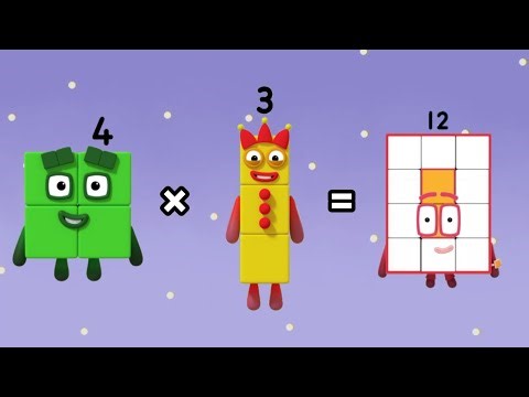 Numberblocks 3 Times Table! [Multiplying, Learning, Numberblocks]