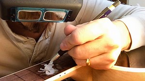 Custom inlay - an ancient art form reimagined by Juha Ruokangas