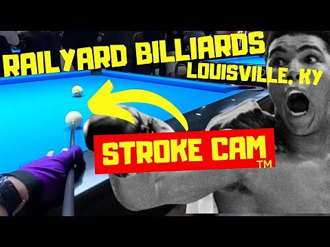 Mind-Blowing POV: Pro Pool Player's Insane Shots at Railyard Billiards!