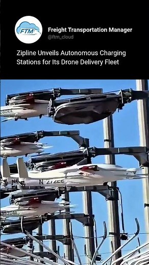 Zipline Unveils #Autonomous Charging Stations for Its #Drone Delivery Fleet