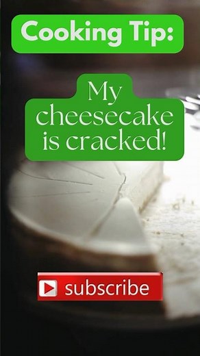 Cheesecake Keeps Cracking? 2 TIPS!