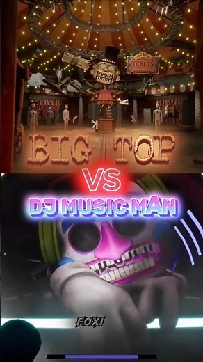 Big Top VS DJ Music Man FNAF Edit | #edit #fnaf #secretofthemimic #bigtop #djmm #securitybreach #1v1