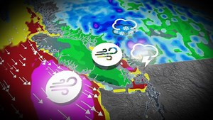 From alpine snow to thunderstorms: B.C.'s inbound, wild weather ride - The Weather Network