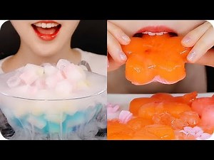 COLD ICE EATING ASMR COMPILATION 🌊🌞 HAVE A COOL SUMMER !