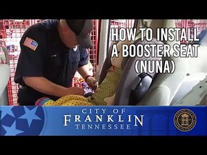 How to Install a Booster Seat (Nuna)