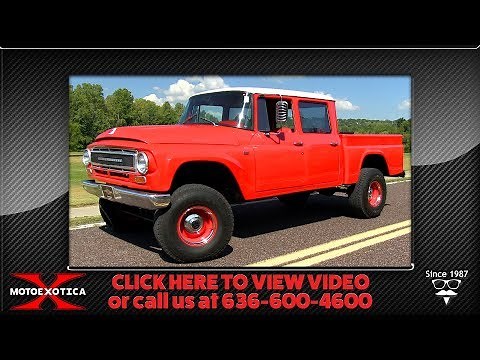 1967 International Harvester Travelette 4x4 Cummins Powered (SOLD)