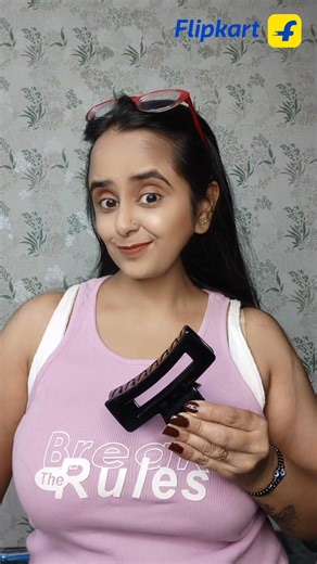 Long Hair - Easy Hairstyles using only 1 product | #flipkartpurchase #ytshorts