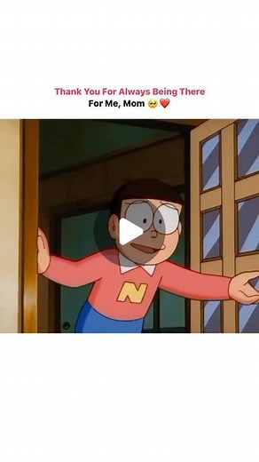 DORAEMON MEMES™ | 1M 🎯 on Instagram: "This Scene Makes Me Cry 🥺 . #doraemon #nobita #mom"