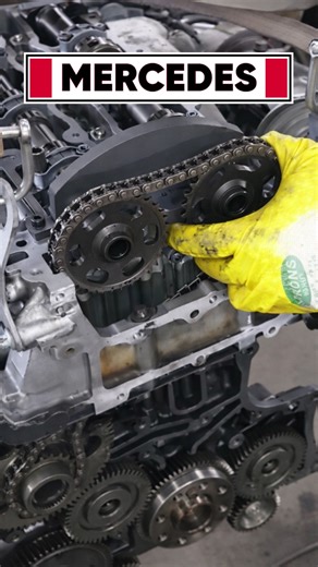 GOLDEN HANDS MECHANIC 😉 on Instagram: "OM651 Timing Chain - Key Moments Only. • This video shows a short version of the repair, focused on the key moments and important nuances of timing chain replacement on the OM651 engine. You’ll see only the essentials: the workflow, repair logic, and the critical details that matter during this job. • We’re working on a Mercedes Sprinter 906 with a 2.1L OM651 diesel engine. In this repair, we perform a complete timing drive replacement, including the timin