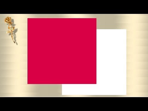 Origami : Astuce pour faire un carré à partir d'un rectangle