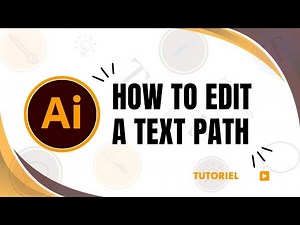 How to edit text on a path in Illustrator