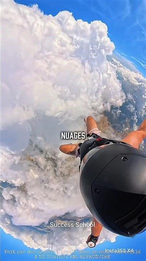 😱Don't try to land on the clouds...