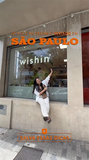 WISHIN’ on Instagram: "A Wishin começou aqui, nas ruas e feiras de São Paulo, ouvindo mulheres e entendendo o que realmente faz sentido no dia a dia. A gente foi perguntar para quem caminha com a Wishin qual cantinho da cidade elas indicam para passar o feriado. E pra você? Qual lugar de SP faz seu passo valer a pena?"