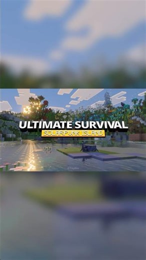 No trending audio, just pure vibes of Solarpunk Island!🌺🍃 #minecraft #minecraftbuilding #shorts