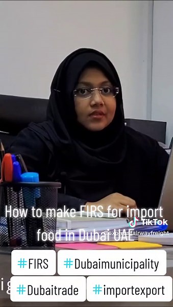 #dubaimunicipality #foodimport #FIRS #dubaitrade #dubaicustoms #expressfairwayfreightllc #importexport