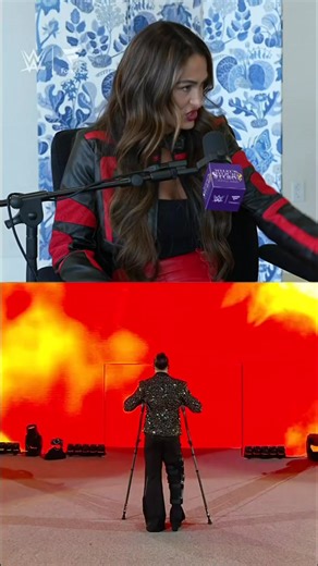 The #SethRollins Ruse of the Century got EVERYONE, including #NikkiBella 😅 Nikki Bella joins Stephanie McMahon on the latest episode of #WhatsYourStory available NOW wherever you get your podcasts! | WWE