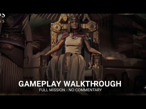 Assassin's Creed Origins Gameplay Walkthrough - Full Mission (No Commentary) [4K 60FPS]
