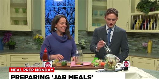 Preparing 'jar meals'