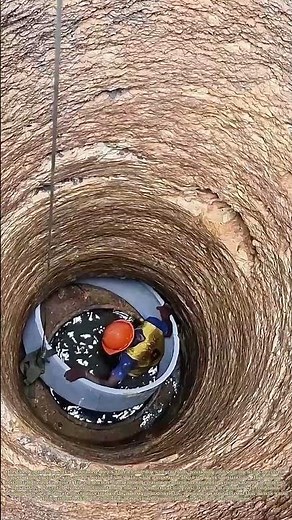 Lowering a Culvert Pipe: How Manual Installation Secures Water Flow in Deep Wells
