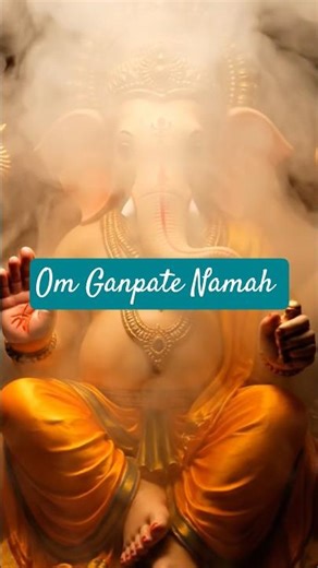 Divine Ganesha Emerges | Sacred Smoke Effect & Spiritual Aura #ganesh