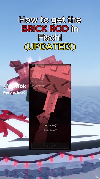 How to get brick rod in Fisch! #fisch #fischroblox #robloxfisch #fischrobloxgame #fischtutorial #fisching #guide #tutorial #brickrod #robloxfyp #robloxfypシ #foryoupage #fy #fypシ #fyp