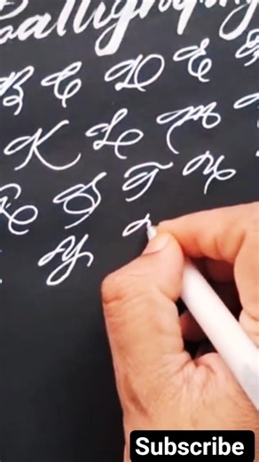 Letter "A-Z"✍️ #Calligraphy #Alphabet #Satisfying #Handwriting #shorts #shortsfeed