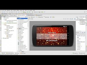 How many days left until Christmas app in Android Studio 1.4